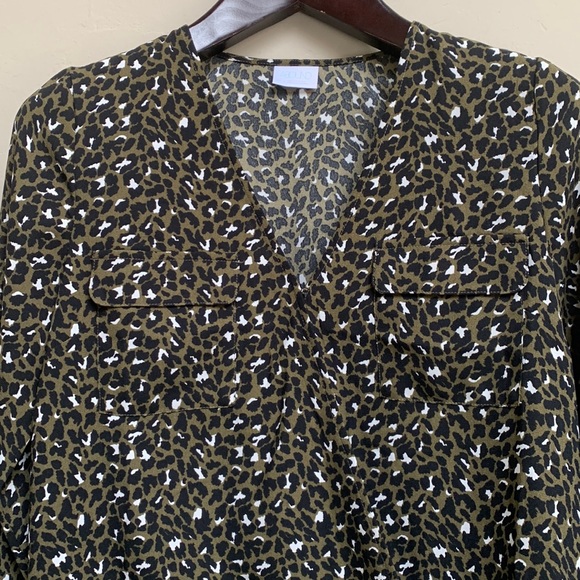 Abound Leopard Print Blouse - Picture 3 of 11
